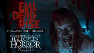 Evil Dead Rise | Halloween Horror Nights 2023| FULL MAZE WALK THROUGH