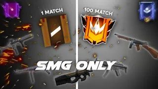 100 Pertandingan Namatin Free Fire -Tapi SMG Only !