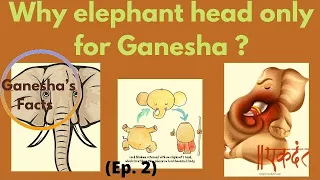 Ganesha’s Facts (Ep. 2)|Mystery behind elephant head for Ganesh|story of elephanthead Ganesha #eng