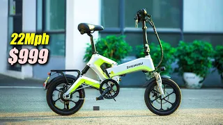 ZHENGBU 16" K6 Fastest Folding Electric Bike