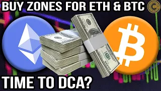 Buy Zones For BTC & ETH. Time To DCA? + $16,500 BTC & $1,250 ETH - Ep.#518