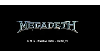 Megadeth "Wake up Dead" & "In My Darkest Hour" [Live in Houston,TX 02.21.16]