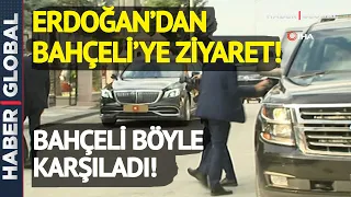 Bahçeli Erdoğan'ı Böyle Karşıladı: Dikkat Çeken Detay!