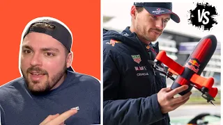 I DID NOT EXPECT THIS!!! | Max Verstappen vs Worlds Fastest Camera Drone