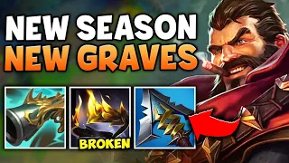 THE BEST SEASON FOR GRAVES EVER?! | NEW BEST BUILD FOR SEASON 14