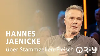 Schauspieler Hannes Jaenicke über Stammzellen-Fleisch // 3nach9