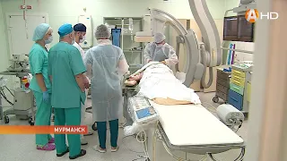 Специалисты Мурманской областной больницы успешно осваивают эндоваскулярные методики в кардиохирурги