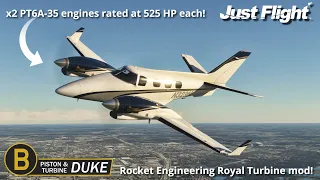 Flying The Turbine Duke! | Real 737 Pilot Live | Early Access Preview