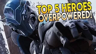 TOP 5 OVERPOWERED HEROES in PARAGON V44-V45 (Paragon Top 5 Best/Broken Heroes)