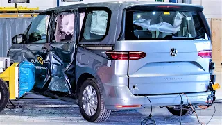 Crash Test Volkswagen MULTIVAN 2022 - EURO Ncap 5 Stars with no problem