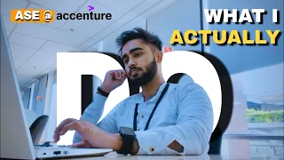 What do I do as an ASE @Accenture | Actual work of an ASE in @AccentureIndia | ASE Role | Gurugram