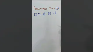 Easy percentage trick.You may not know  😱🤯😊#trending#shorts#percentage#tricks@Mathphile55