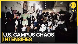 US Campus Protests: LAPD arrives at UCLA after protests turn violent | WION