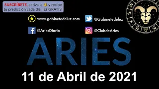 Horóscopo Diario - Aries - 11 de Abril de 2021.