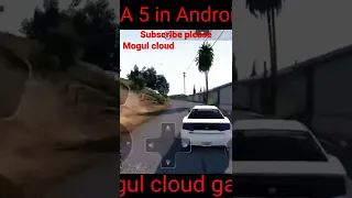 gta v in Android with mogul cloud games app link in comment box #shorts