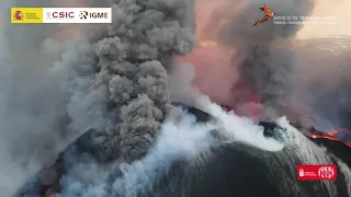 25/10/21 D Revisión de los centros de emisión en detalle. Erupción La Palma IGME-CSIC