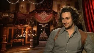 Aaron Taylor-Johnson Says Keira Knightley is Fantastic in Anna Karenina