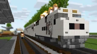FOLLOW THE DAMN TRAIN CJ Minecraft Animation