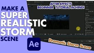 Fake Clouds Timelapse in After Effects :Make a SUPER REALISTIC Storm Scene in After Effects Tutorial