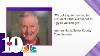 Sevier County commissioner's comments about gays, white people under fire
