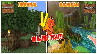 MCPE Original Vs MCPE CRACK/B4J4K4N | 7 PERBEDAAN LENGKAP DAN KENAPA KALIAN HARUS BELI MINECRAFT ORI