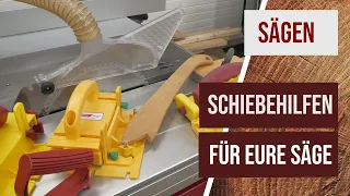 Kreissäge: Schiebestock, Schiebehilfe oder doch einen "GRRRipper"? Was funktioniert und ist sicher?