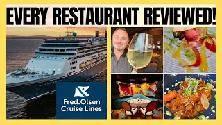 Fred Olsen Cruise Food: Every Restaurant Reviewed!