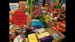 Walmart Monthly Grocery Haul & February Meal Plan