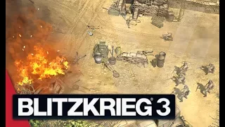 Battle of El Alamein - Blitzkrieg 3 Gameplay (German Campaign)