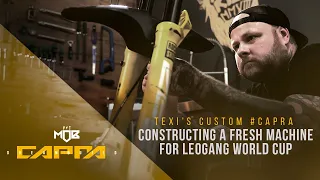 Texi's Custom #CAPRA ⚒️ | Constructing a Fresh Machine for Leogang World Cup