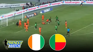 Côte d'Ivoire vs Bénin |  Match amical international de football 2024 | Pes 21 Gameplay
