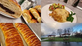 Молочная заправка. КУРИЦА ПОД ШУБКОЙ.  САЛАТ С ГРУШАМИ . КУРИНЫЙ РУЛЕТ.