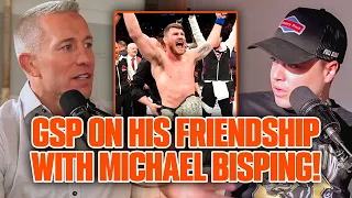 GEORGES ST-PIERRE PRAISES MICHAEL BISPING