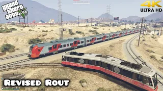 Grand Theft Auto V - Los Santos Local Train Revised Rout with 2 Trains Mod