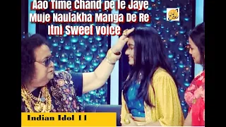 aao tujhe Chand pe Le jaye|mujhe naulakha manga de re |ankona Mukherjee Indian idol 11|Neha-SJ Music