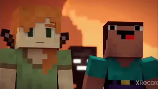 Minecraft animations под песню бадабум