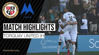 Highlights: Bromley 2-0 Torquay United