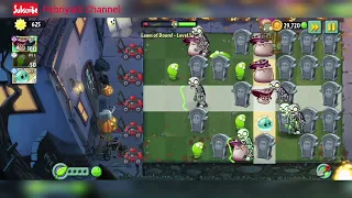 PvZ 2 Lawn Of Doom Level 1