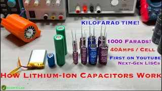 How Lithium-Ion Super Capacitors Work (Lithium Hybrid Supercapacitors & More) | Part 1