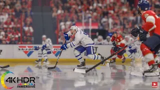 Toronto Maple Leafs vs Florida Panthers 4K! Full Game Highlights NHL 22 PS5 Gameplay