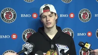 Lukas Reichel Media Availability 4/23/24