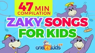 Islamic Songs 4 Kids with Zaky Song Compilation - 47 Minutes