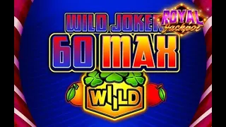 WILD JOKER 60 MAX - Tak toto bolo ŠIALENÉ