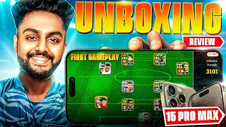 First Gameplay in iPhone 15 Pro Max🥵 | Efootball 2024 Mobile Detailed Review in A17 Pro Chip🤯🔥 #ios