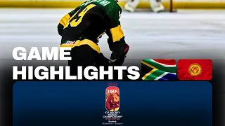 HIGHLIGHTS | South Africa vs. Kyrgyzstan | 2024 #IIHFWorlds Division 3A