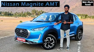 Nissan Magnite AMT Drive Review - Practical & Convenient For City | MotoRush Tamil