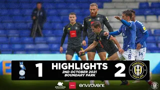 Oldham Athletic 1-2 Harrogate Town Highlights