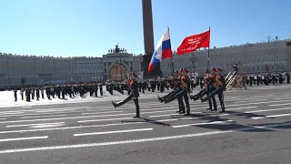 Парад Победы 9 мая 2021 год (СПбКВК)