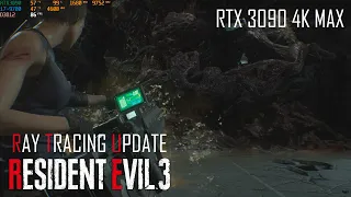RESIDENT EVIL 3 REMAKE RAY TRACING / RTX 3090 4K ultra / framerate test