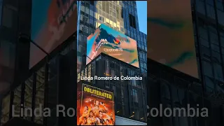 Cuaima Team TV en pantallas de Time Square en Manhattan, New York